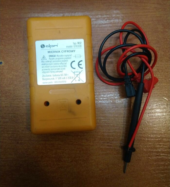 MIERNIK CYFROWY DPM V12