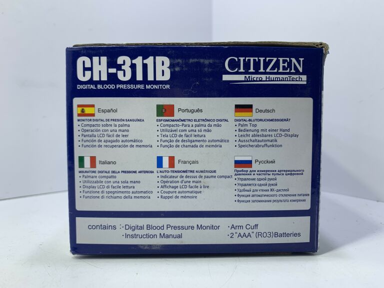 CISNIENIOMIERZ CITIZEN CH 311 B USZKODZONY NIE DZIALA