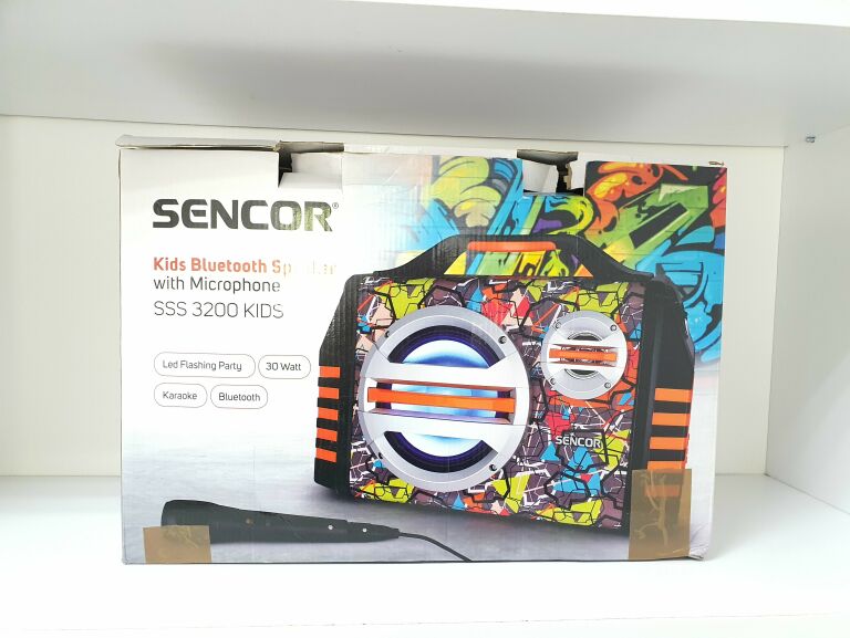 GŁOŚNIK SENCOR SSS 3200 KIDS + MIKROFON, PUDEŁKO