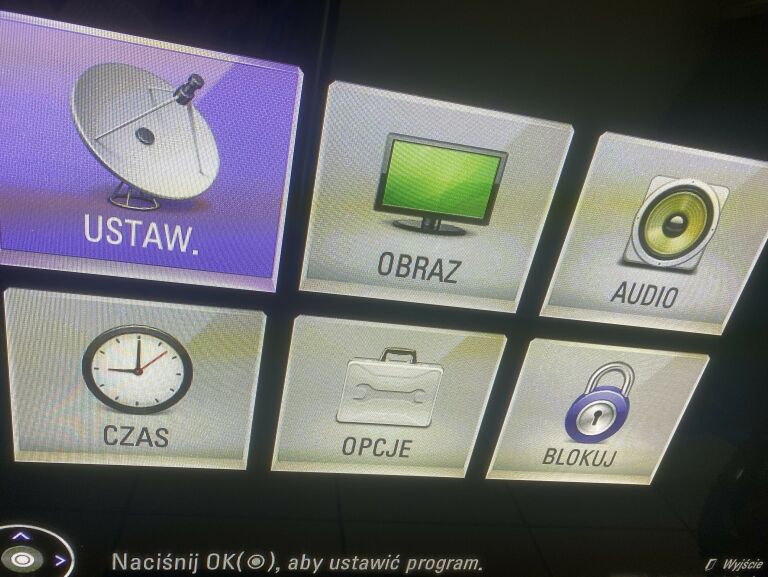 TELEWIZOR LG 50PJ250 - Z PILOTEM ŚNIEŻY