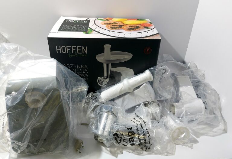 HOFFEN MASZYNKA DO MIĘSA Z SZATKOWNICĄ MG-5030