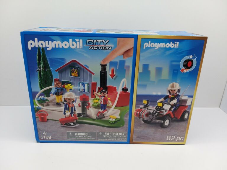 KLOCKI PLAYMOBIL CITY AKCJA STRAŻACKA 5169 KOMPLE