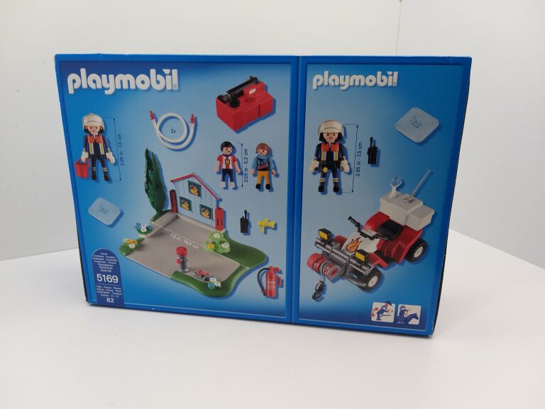 KLOCKI PLAYMOBIL CITY AKCJA STRAŻACKA 5169 KOMPLE