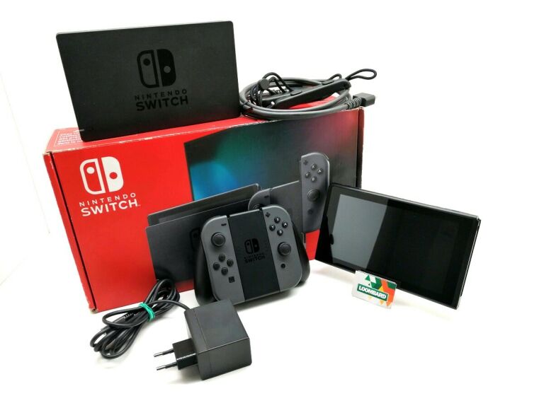 Nintendo Switch MIN-001 NINTENDO Switch HAC-001(-01) + Kontroler Switch Czerwono