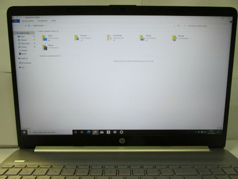 LAPTOP HP 15S-FQ2011NW I3/8GB GWAR Z 01.2021
