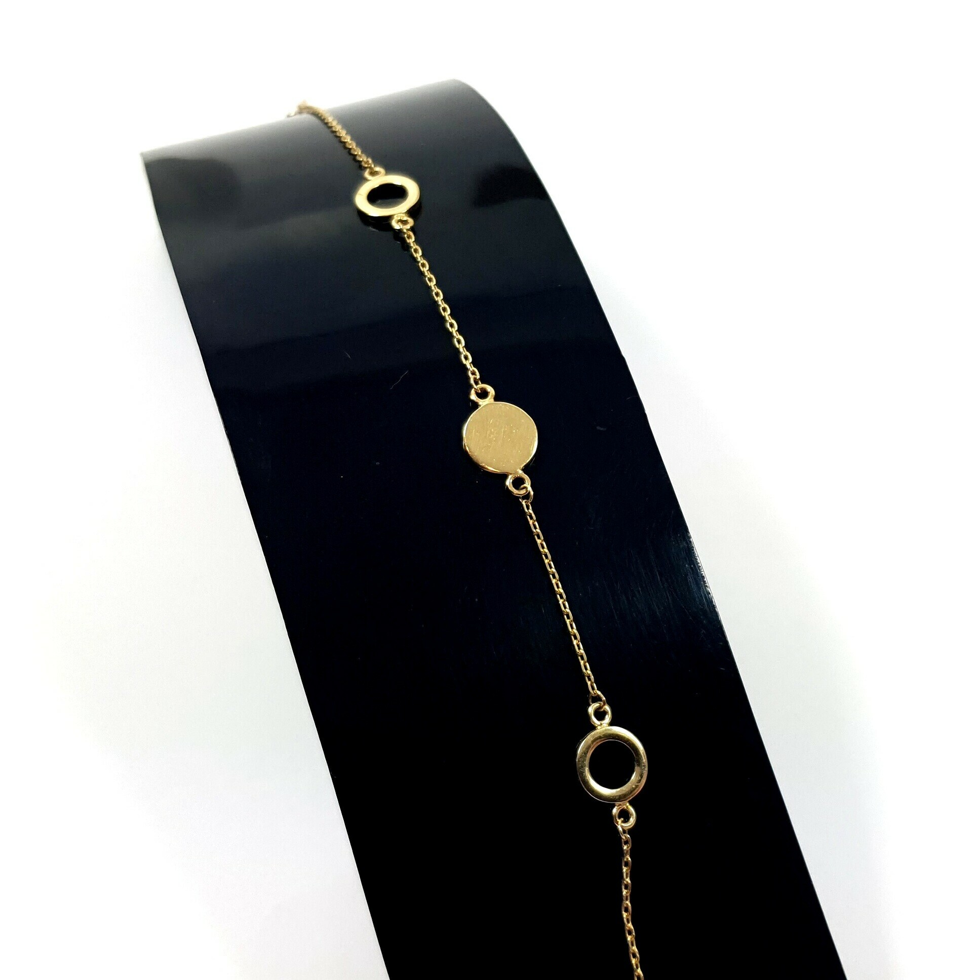 nowa-zlota-bransoletka-585-160g-okregi-i-koleczka-material-15835-2