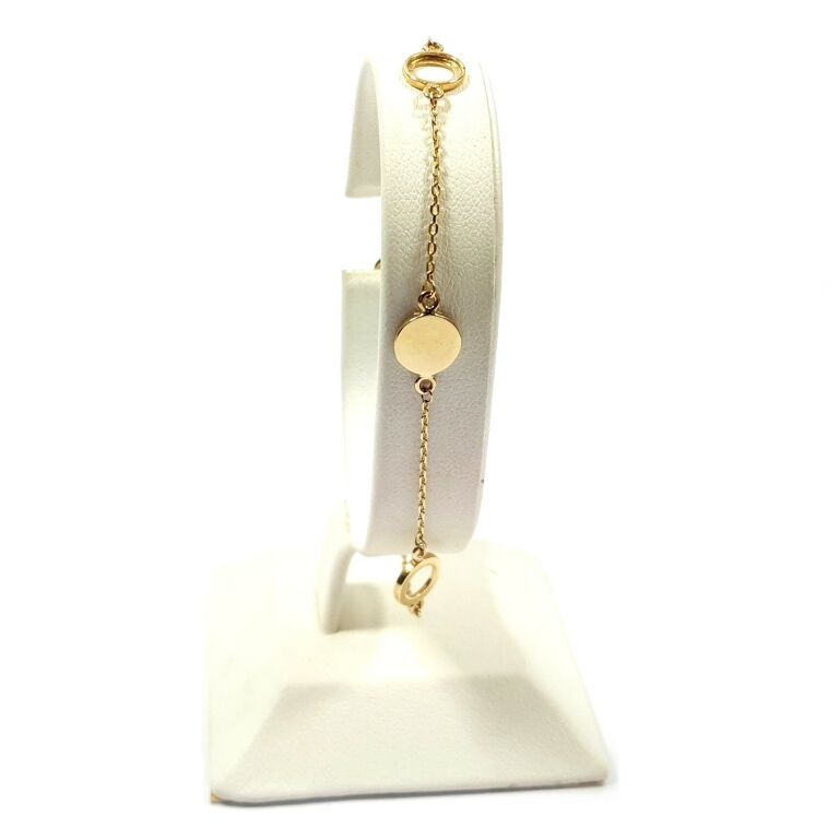 nowa-zlota-bransoletka-585-160g-okregi-i-koleczka-stan-11323-2