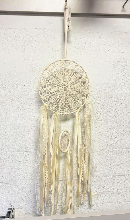 ŁAPACZ SNÓW HOMLA BEŻOWY 60 CM