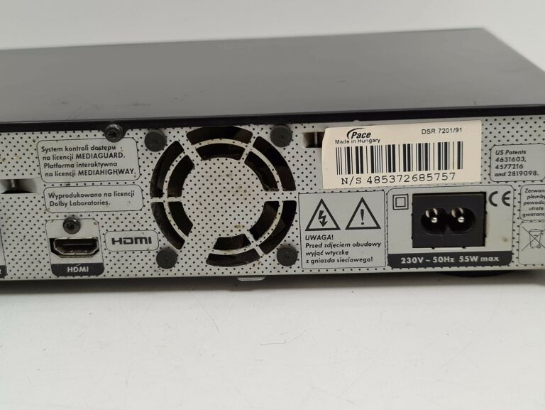 DEKODER CYFRA+ PHILIPS DSR 7201 91 PVR 250GB H