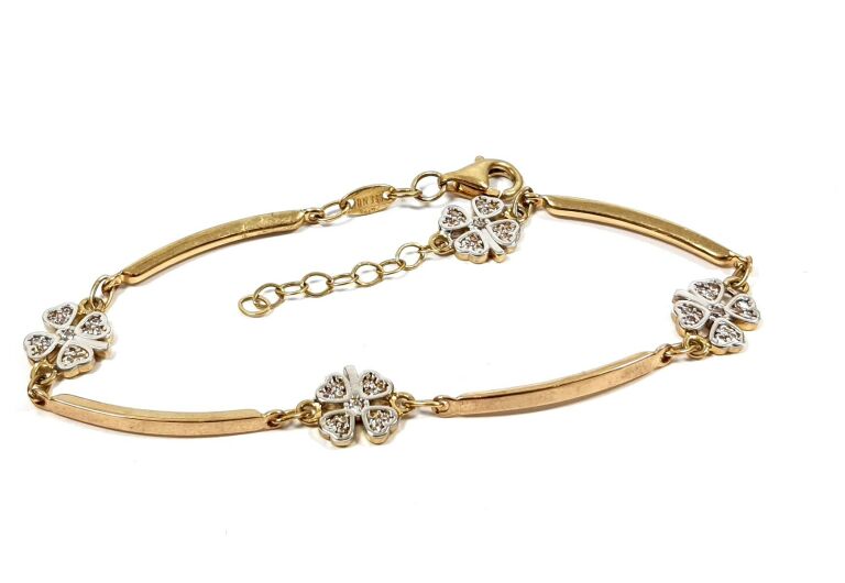 nowa-zlota-bransoletka-z-koniczynkami-333-368g-toszecka-331-gliwice-g1