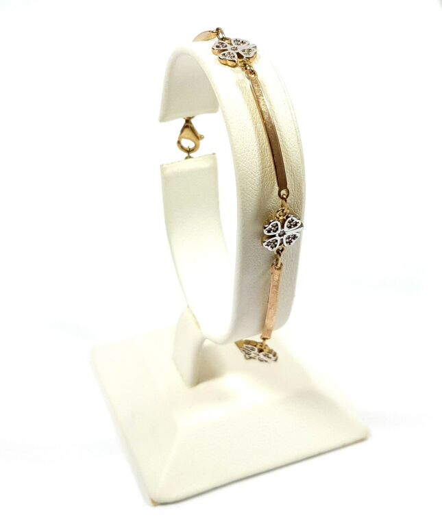 nowa-zlota-bransoletka-z-koniczynkami-333-368g-material-15835-2