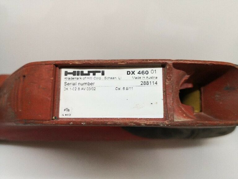OSADZAK PROCHOWY HILTI DX 460 Z MAGAZYNKIEM MX 72