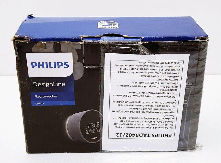 RADIOBUDZIK PHILIPS DR402