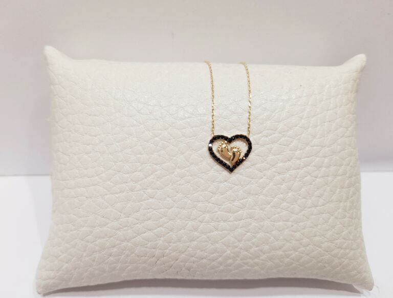 zlota-celebrytka-czarne-serce-i-stopki-171g-ean-gtin-5905868200263