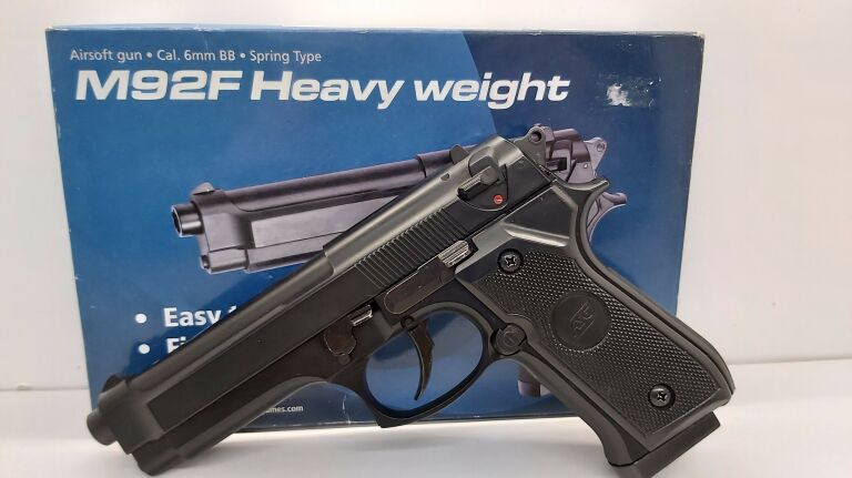PISTOLET ASG M92F + KULKI