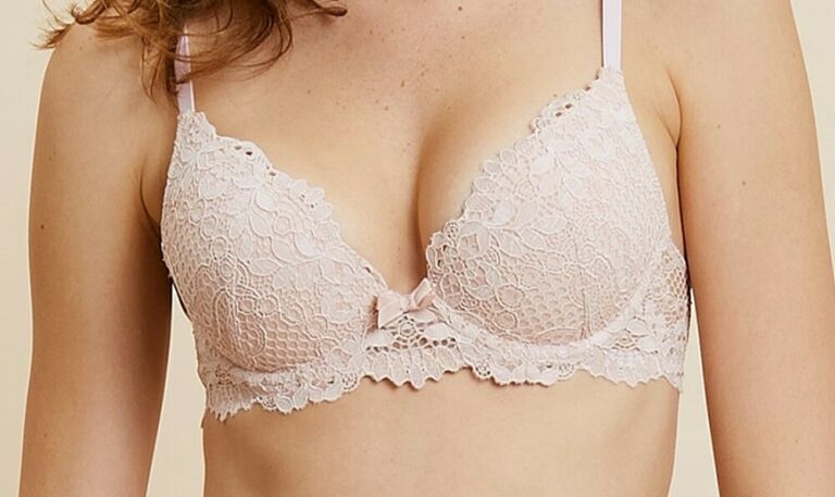 BIUSTONOSZ ETAM SUCCESS 80C PUDROWY RÓŻ