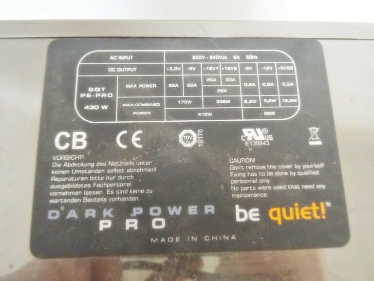 ZASILACZ BE QUIET DARK POWER PRO