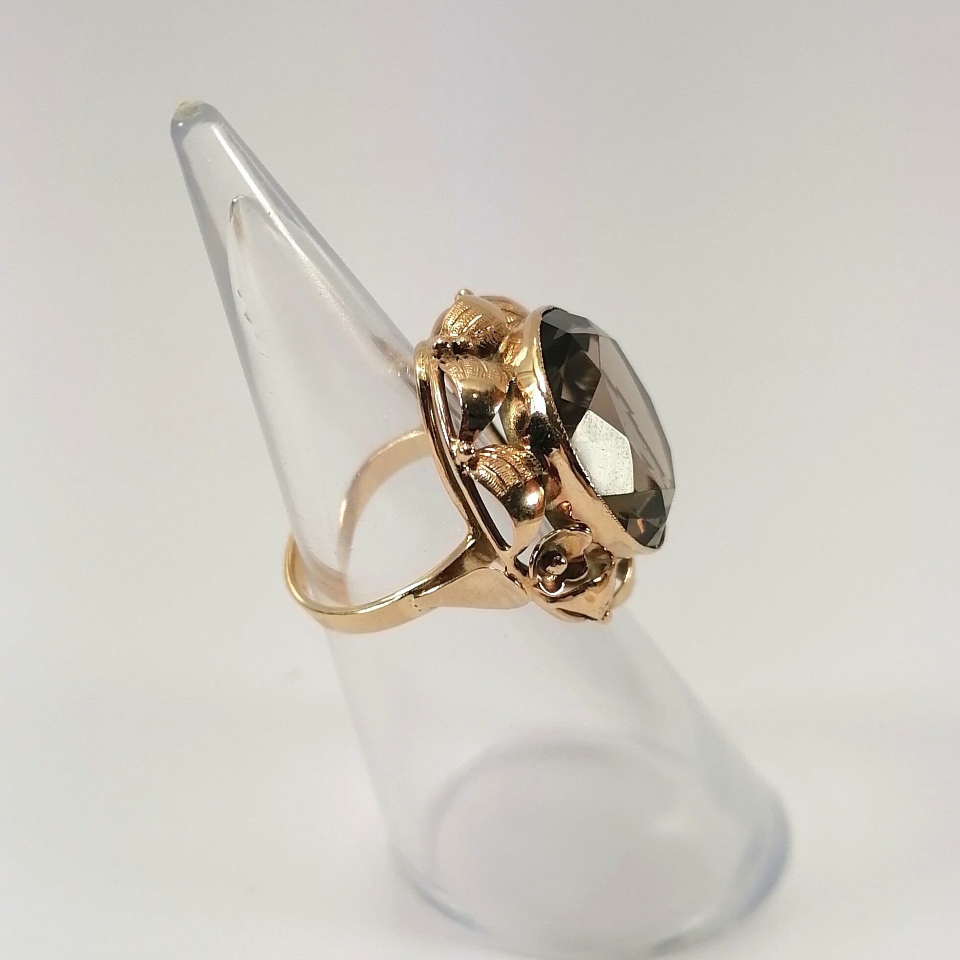 zloty-pierscionek-kwarc-dymny-585-r13-815g-kamien-kwarc