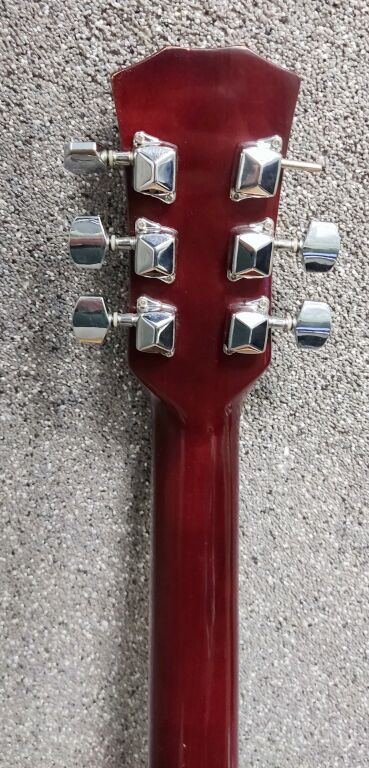 ZDOBIONA GITARA AKUSTYCZNA ECHO W917