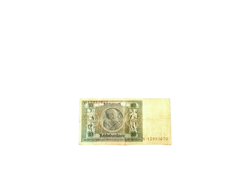 NIEMCY - 10 REICHSMARK 1924 - 1929 - SERIA Y