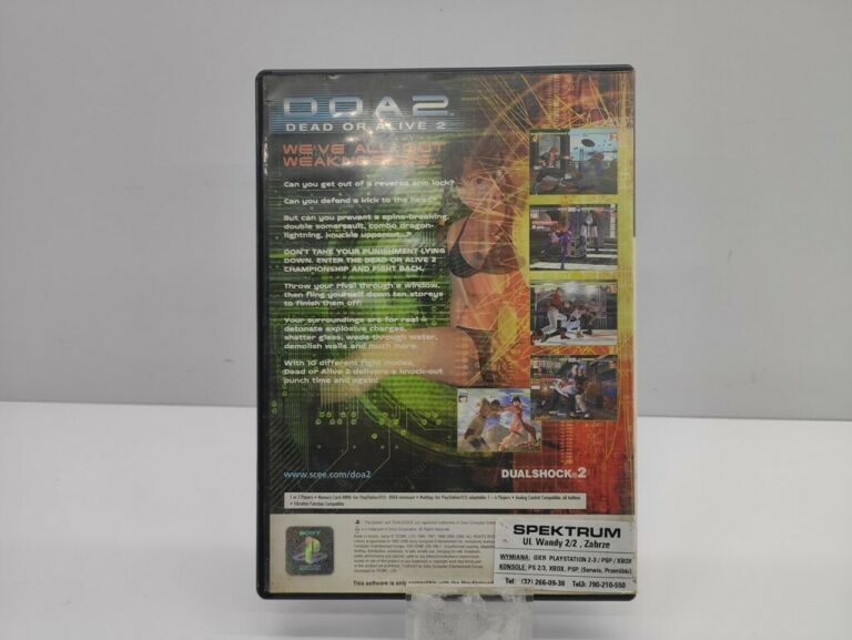 GRA PS2 DEAD OR ALIVE 2 (DOA 2)