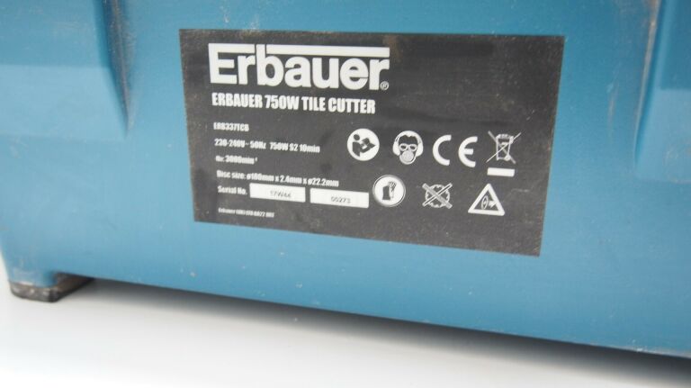 PRZECINARKA DO GLAZURY ERBAUER ERB337TCB 750W