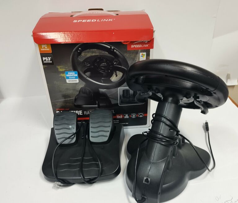 SPEEDLINK KIEROWNICA DARKFIRE RACING WHEEL, PC, P