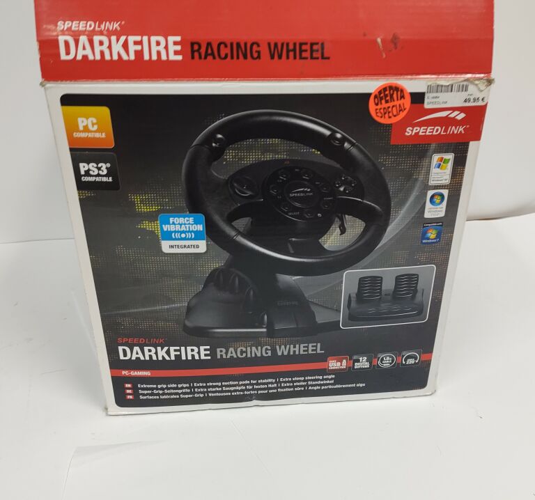 SPEEDLINK KIEROWNICA DARKFIRE RACING WHEEL, PC, P