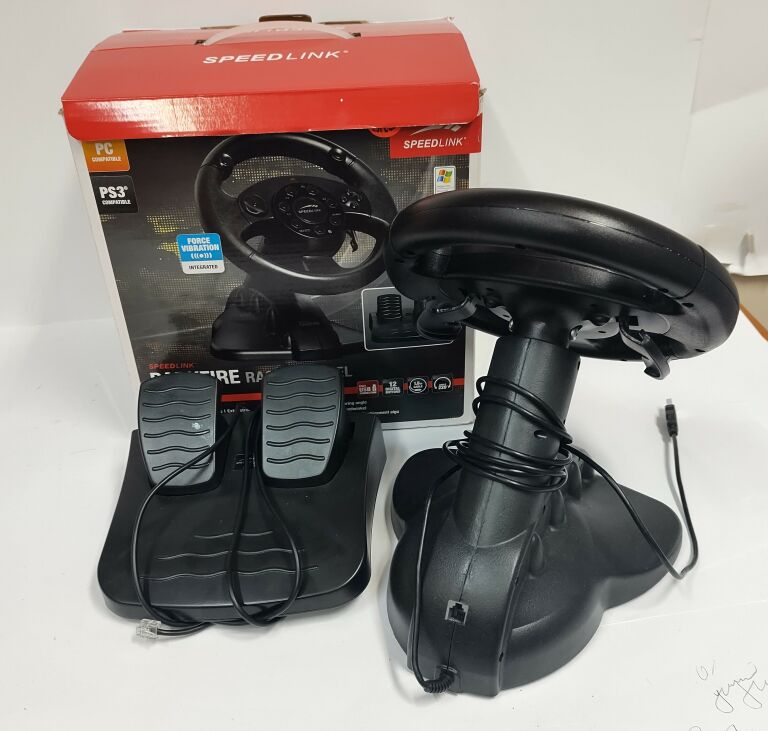 SPEEDLINK KIEROWNICA DARKFIRE RACING WHEEL, PC, P