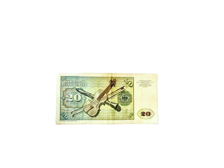 NIEMCY - 20 DEUTSCHE MARK 1980 - SERIA GN