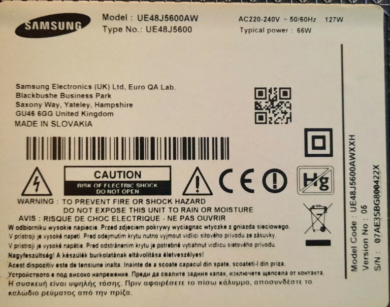 TELEWIZOR SAMSUNG UE48J5600AW #ODBIÓR OSBISTY