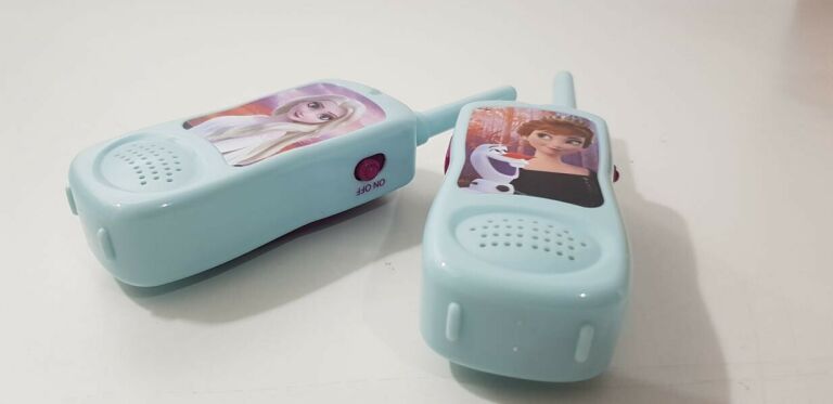 FROZEN KRAINA LODU WALKIE TALKIE KRÓTKOFALÓWKI