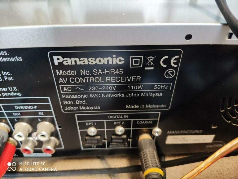 ZESTAW KINA DOMOWEGO PANASONIC +5 KOLUMN JAMO