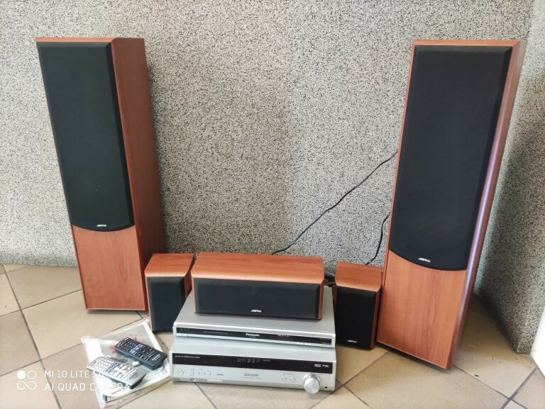 ZESTAW KINA DOMOWEGO PANASONIC +5 KOLUMN JAMO