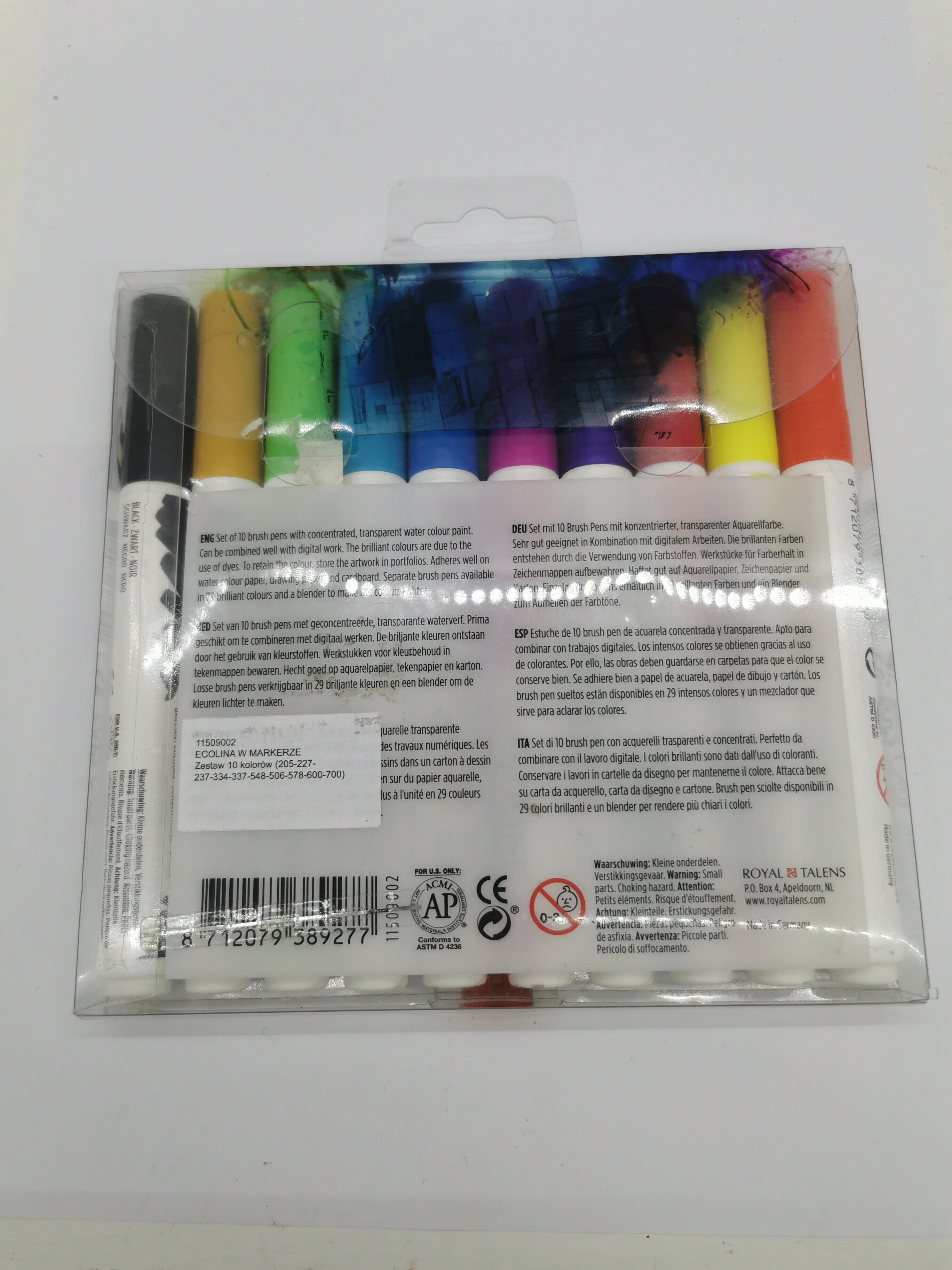 Ecoline Brush Pen Set of 10 - 8712079389277