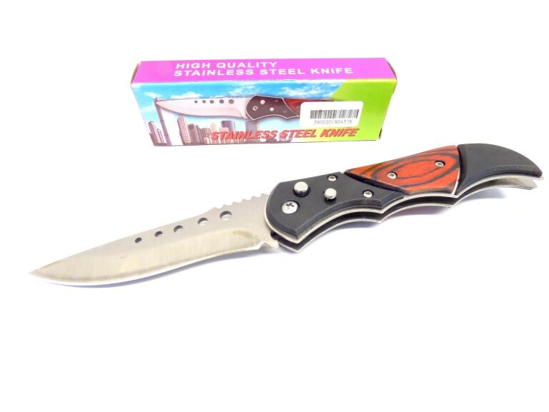 NÓŻ SPRĘŻYNOWE STAINLESS STEEL KNIFE
