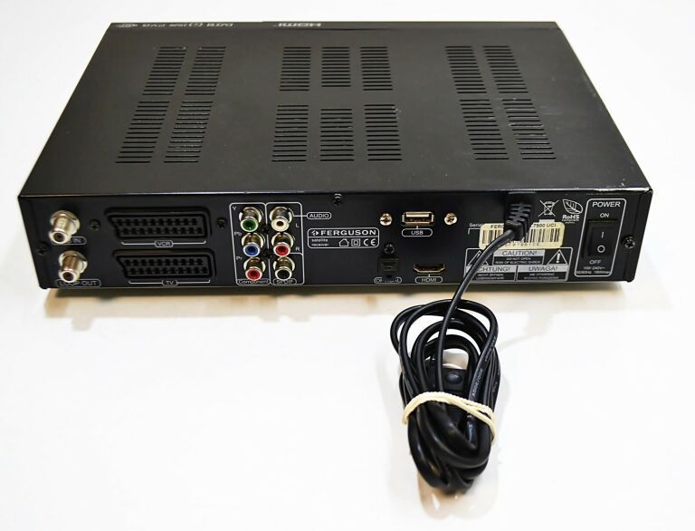 TUNER SAT FERGUSON FK-7900 + PILOT, PUDEŁKO