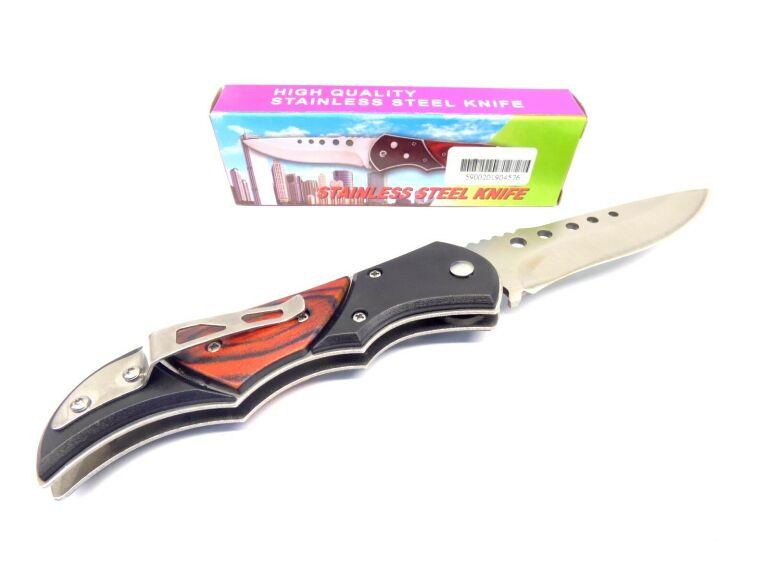 NÓŻ SPRĘŻYNOWE STAINLESS STEEL KNIFE