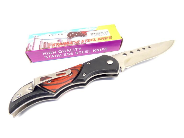 NÓŻ SPRĘŻYNOWE STAINLESS STEEL KNIFE