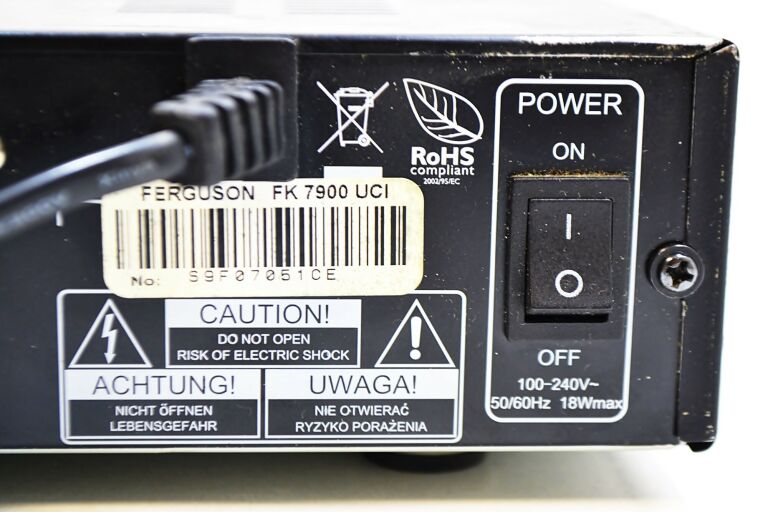 TUNER SAT FERGUSON FK-7900 + PILOT, PUDEŁKO
