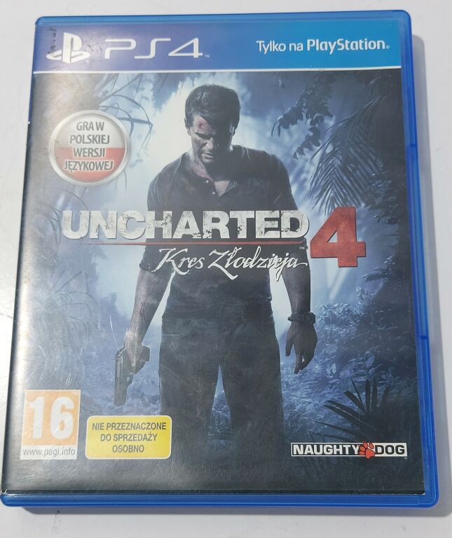 GRA UNCHARTED 4 KRES ZŁODZIEJA PS4