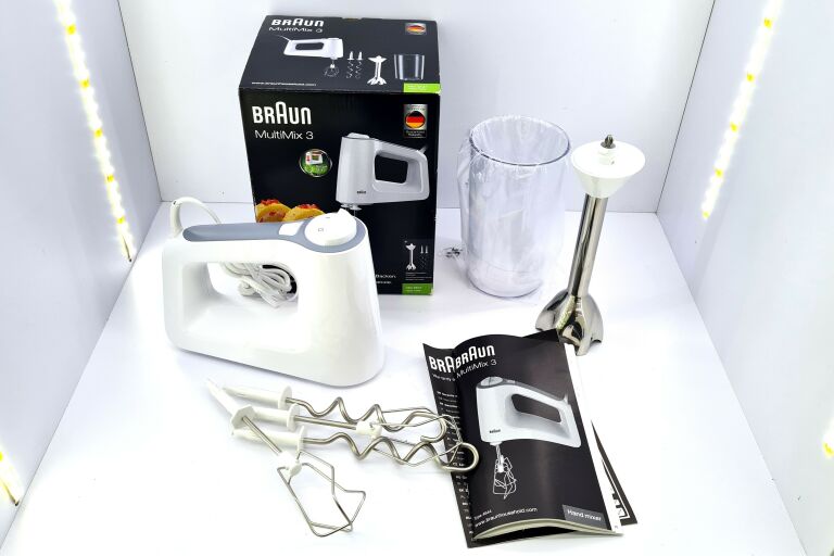 MIKSER BRAUN MULTIMIX 3 4644 240V 500W KOMPLET