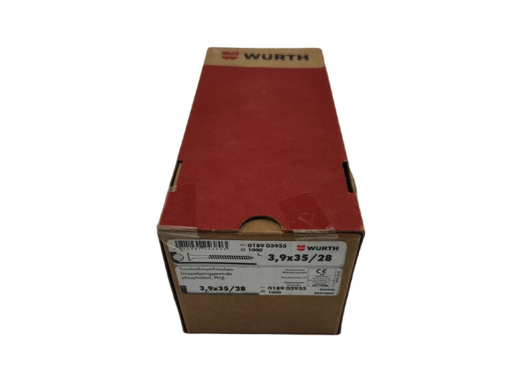 WKRĘTY SAMOWIERCĄCE WURTH 3,9X35/28 1000SZT