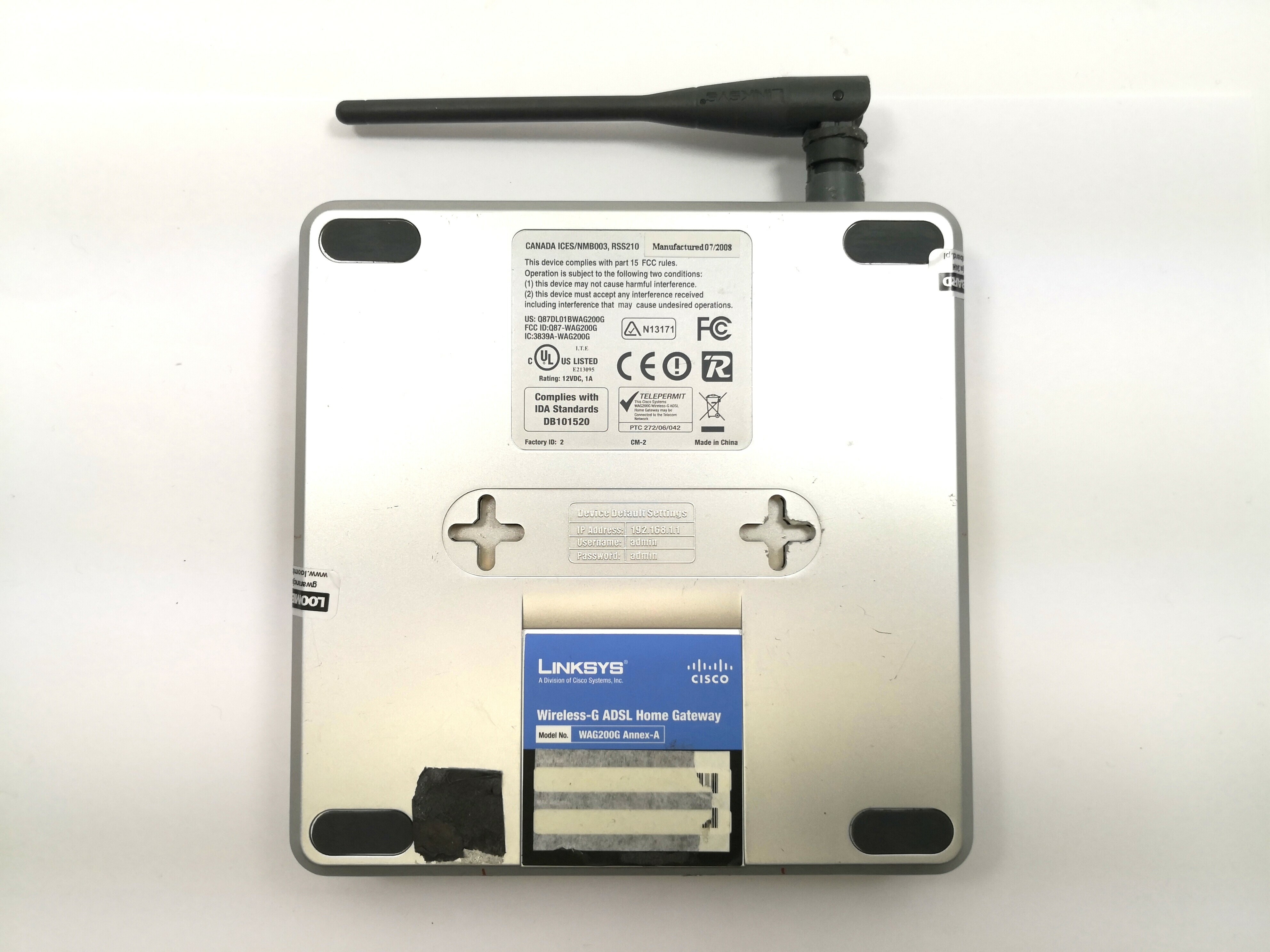 router-linksys-wag200g-product-id