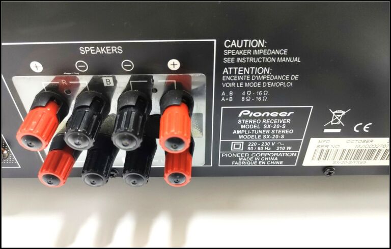 AMPLITUNER PIONEER SX-20