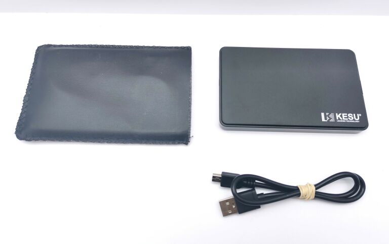 DYSK PRZENOŚNY KESU 150GB ZEWNĘTRZNY + USB + ETUI