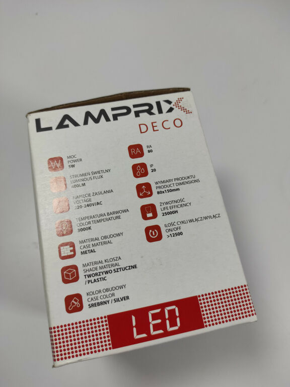 LAMPA LP-19-001 LAMPRIX DECO