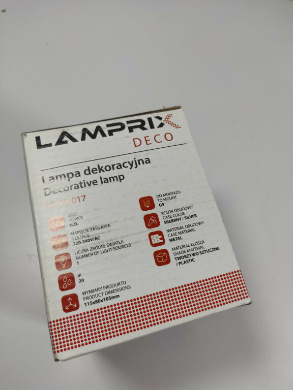 LAMPA LP-19-017 LAMPRIX DECO