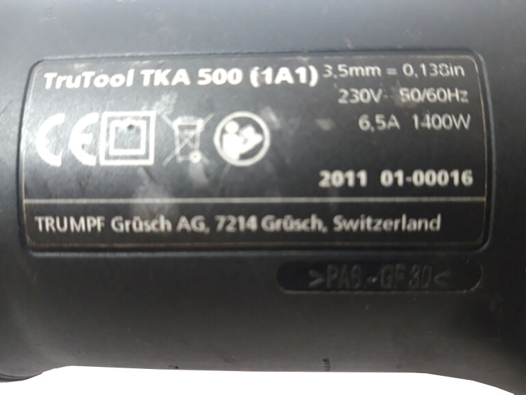 FREZARKA GRATOWNICA TRUMPF TRUTOOL TKA 500