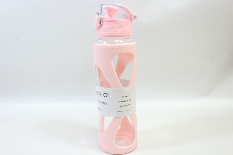 bino-butelka-szklana-rozowa-stan-uzywany